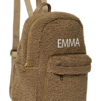 BAKPOKI STÓR - BROWN MEÐ VASA