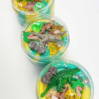 RISAEÐLUR LEIR I SUPRISE POT