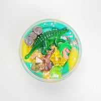 RISAEÐLUR LEIR I SUPRISE POT