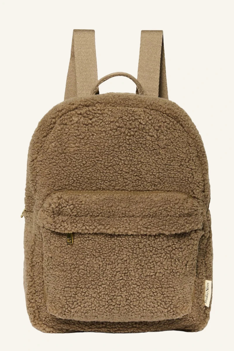 BAKPOKI STÓR - BROWN MEÐ VASA