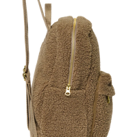 BAKPOKI STÓR - BROWN MEÐ VASA