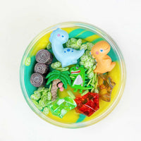 RISAEÐLUR LEIR I SUPRISE POT